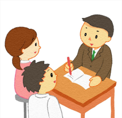 説明している